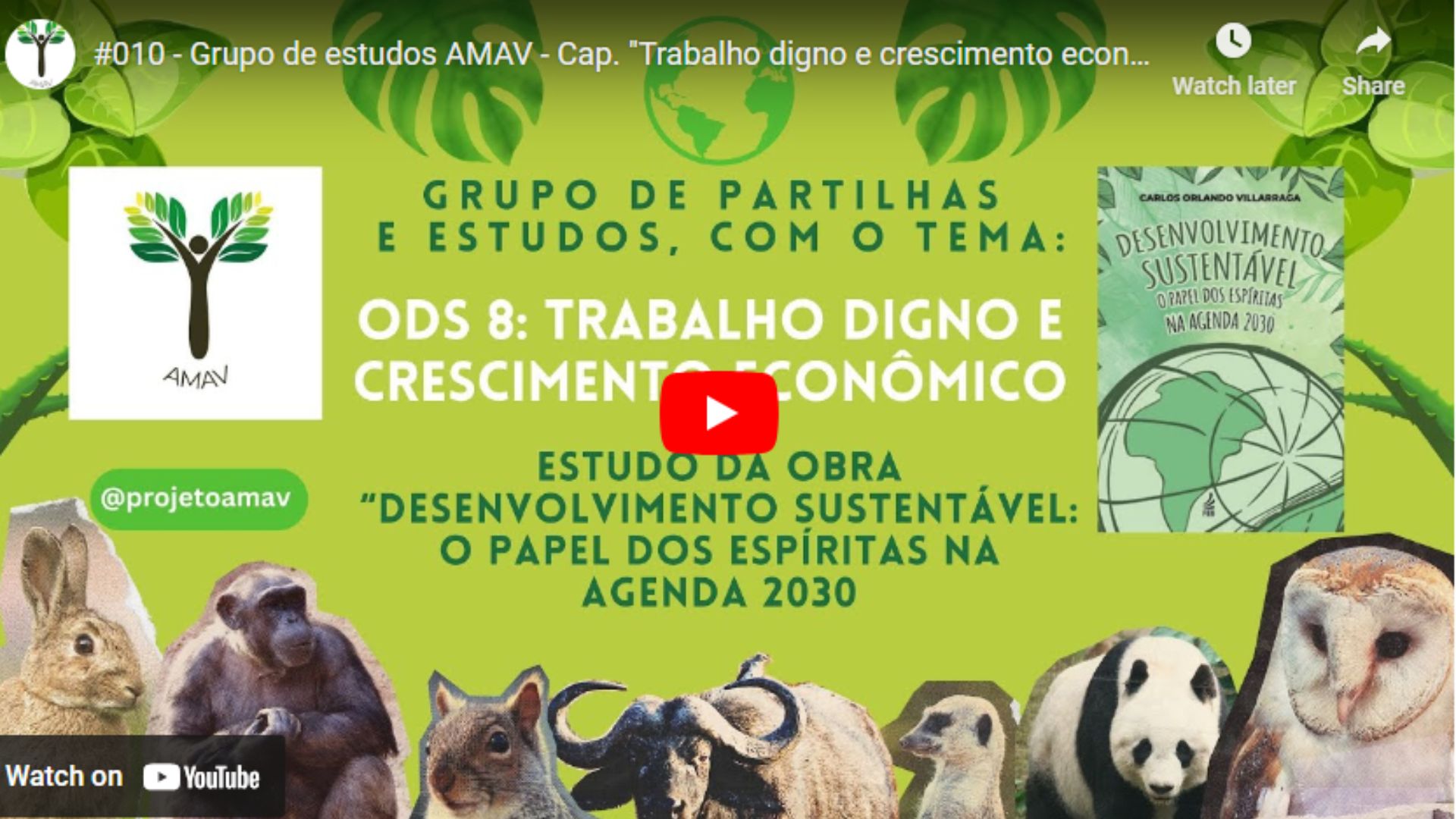 Trabalho digno e crescimento econômico