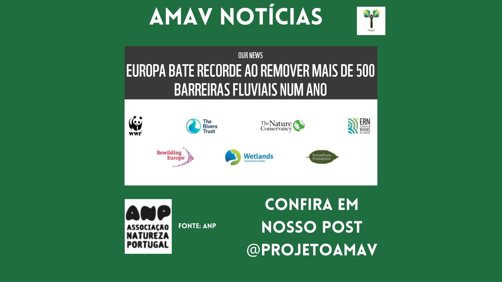 Europa remove barreiras fluviais